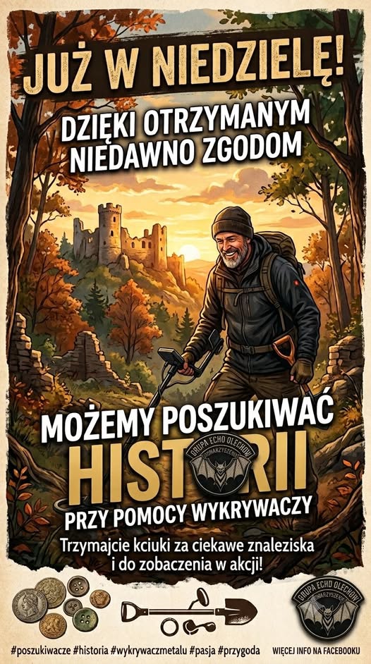 Pierwsze poszukiwania na Olechowie