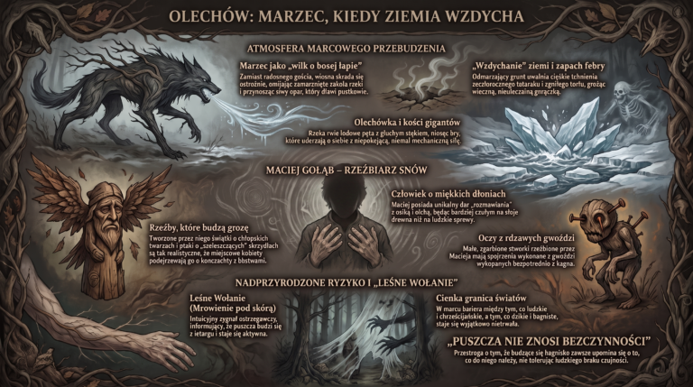 Baśń o rdzawym błocie albo o rzeźbiarzu i drzewach zazdrosnych.